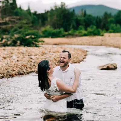 Zealand Notch River Elopement